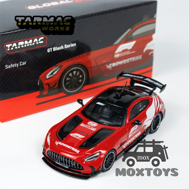 Tarmac Works 1:64 GT Black Series Safety Car Литая под давлением модель автомобиля