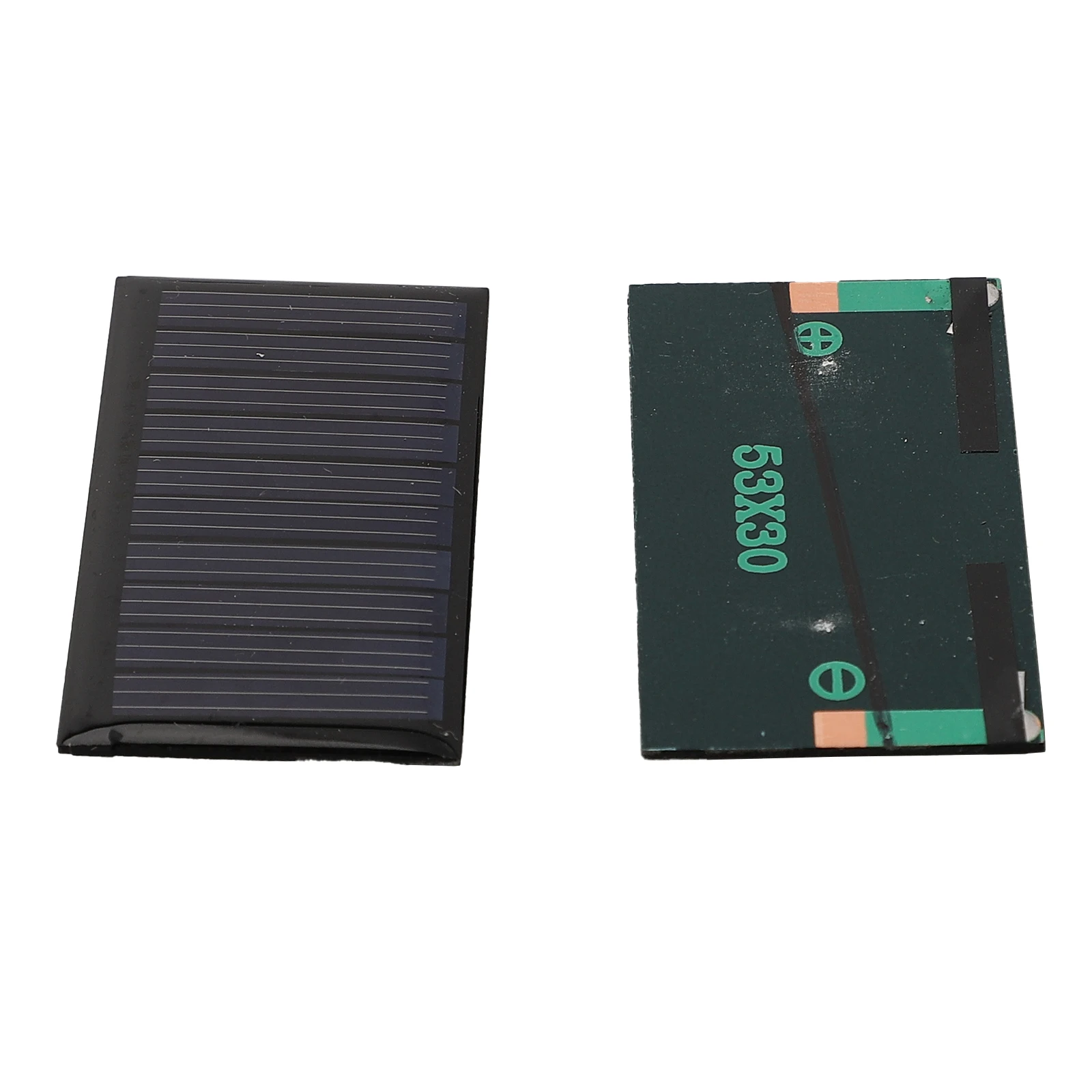 Лот из 10 панелей солнечных батарей малой мощности-5 В 30 мА 53X30 мм электроника