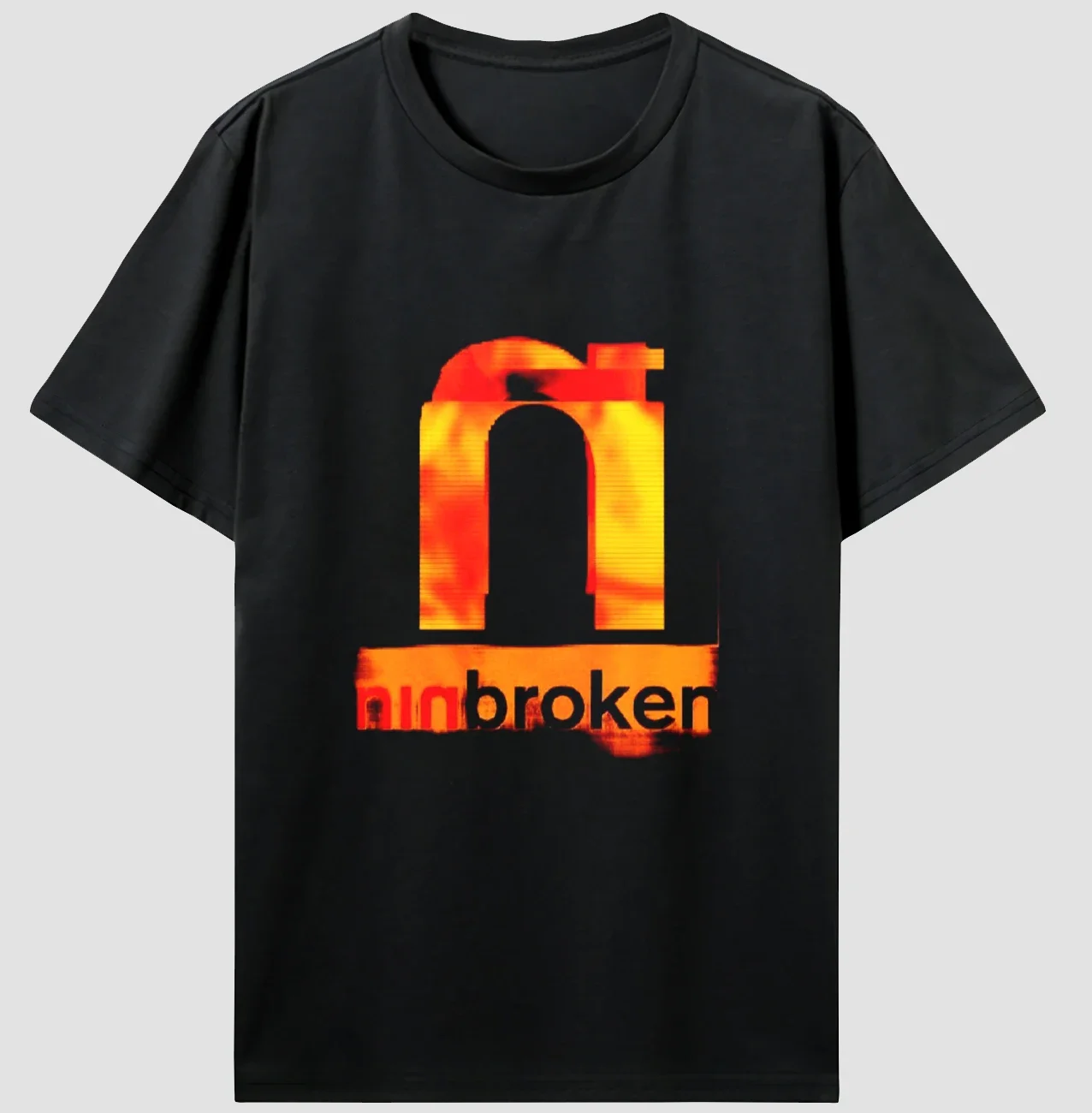 Мужские футболки Nine Inch Nails NIN унисекс с рисунком из 100% хлопка