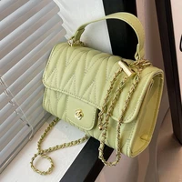 cgcbag 2022 new fashion shoulder bag for women small square luxury designe handbags high quality pu leather female crossbody bag