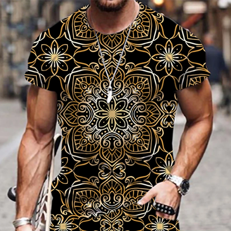 

Short Sleeve Men's T-shirts Sportswear Street Tops Outfit Hip-hop Fashion Hot Casual O Neck 3D Printed Tracksuit Luxury 2022 New