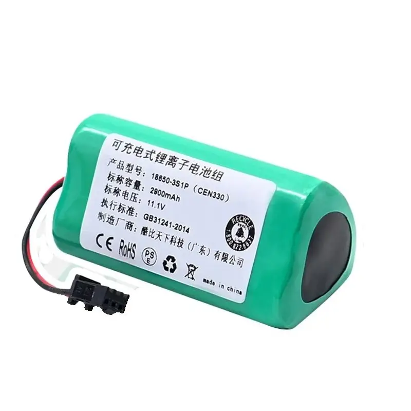 Перезаряжаемая литиевая батарея 18650-3S1P