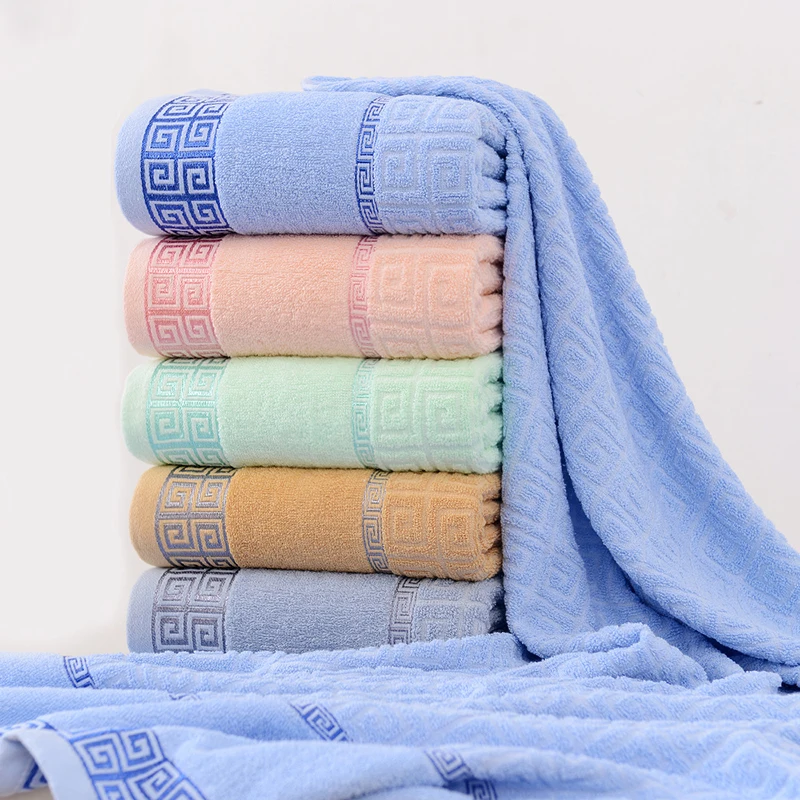 

Cotton Bath Towel 70x140 Is Soft And Absorbent For Men And Women, Suitable For Family Bathroom, Hotel And Beach Travel