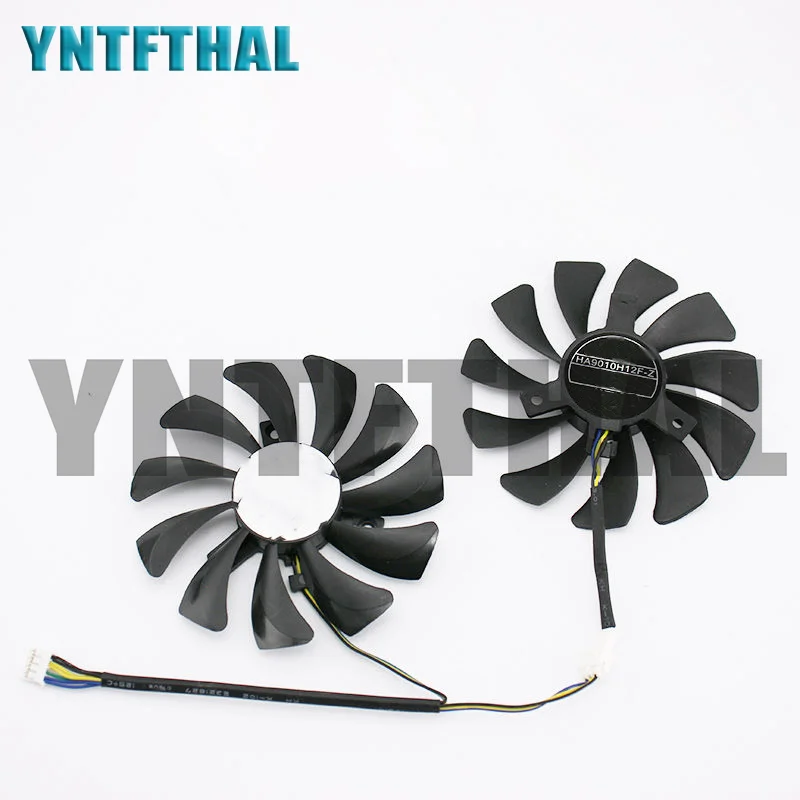 Флэш-вентилятор для видеокарты MSI GTX 1060 OC 6G GTX 960, 12 В постоянного тока, а, 4 контакта, 85 мм, пара