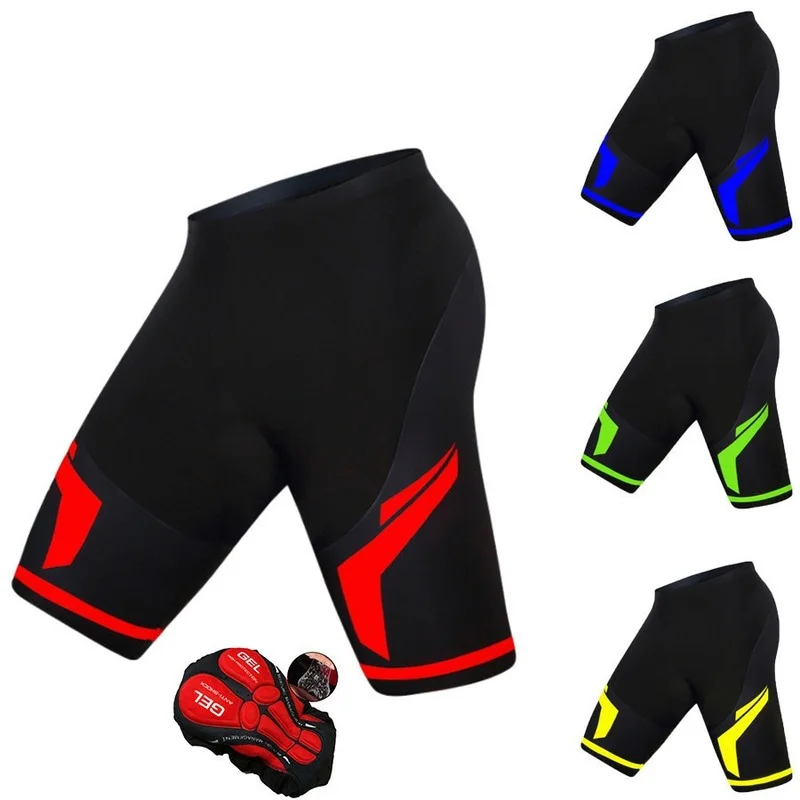 

Breathable Cycling Gel Shorts Tight Fitting Downhill Slope Quick-Drying Shockproof Mountain Bike Shorts with Gel 20D Padding