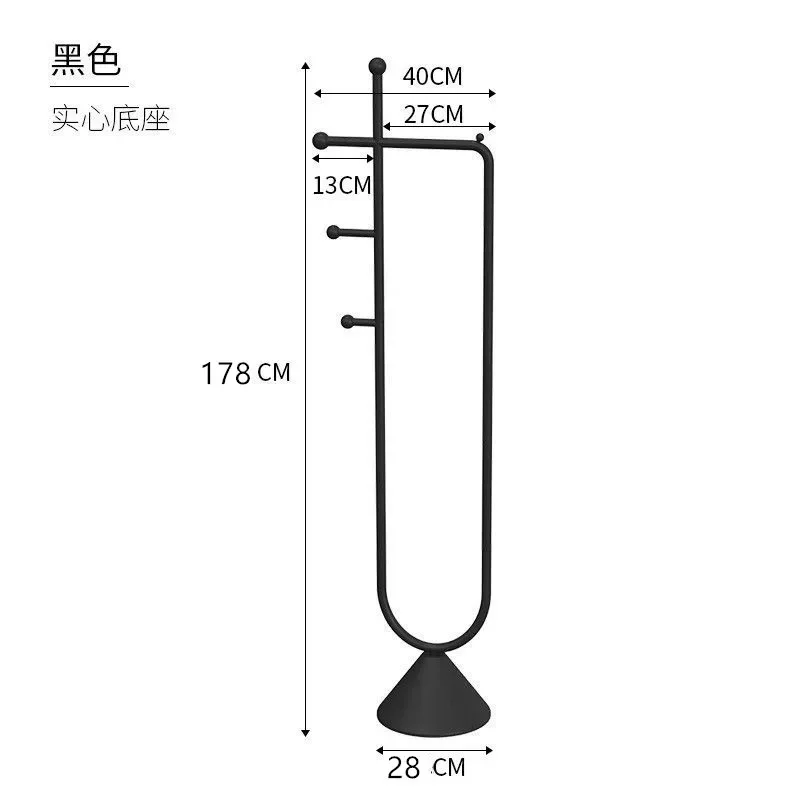 Настенная Золотая вешалка для одежды напольная Современная стойка в спальню