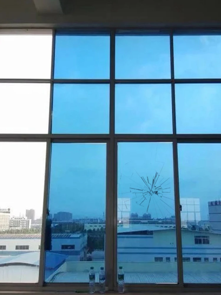 

Heat insulation film window sun protection glass film sticker One way perspective privacy matte sun shading window sticker