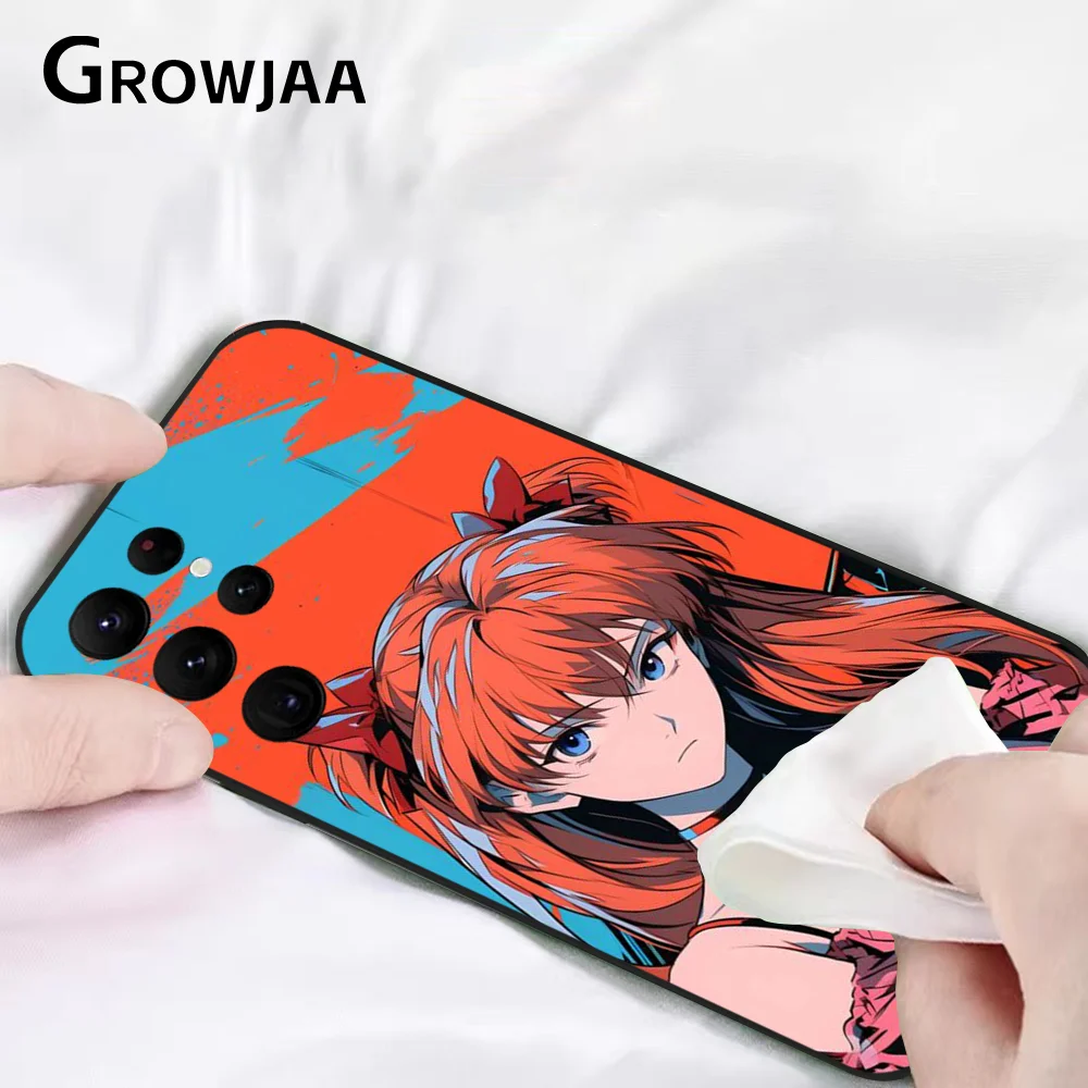 Neon G-Genesis E-Evang elion Чехол для телефона Samsung Galaxy S24 Ultra S22 S23 S21 S20 5G Защитный силиконовый