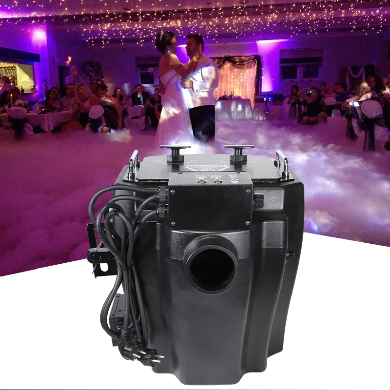 GEVV Concert Wedding KTV Party Effect Equipment Heavy Duty 6000w Big Smoke Cannon Low Dry Ice Fog Machine