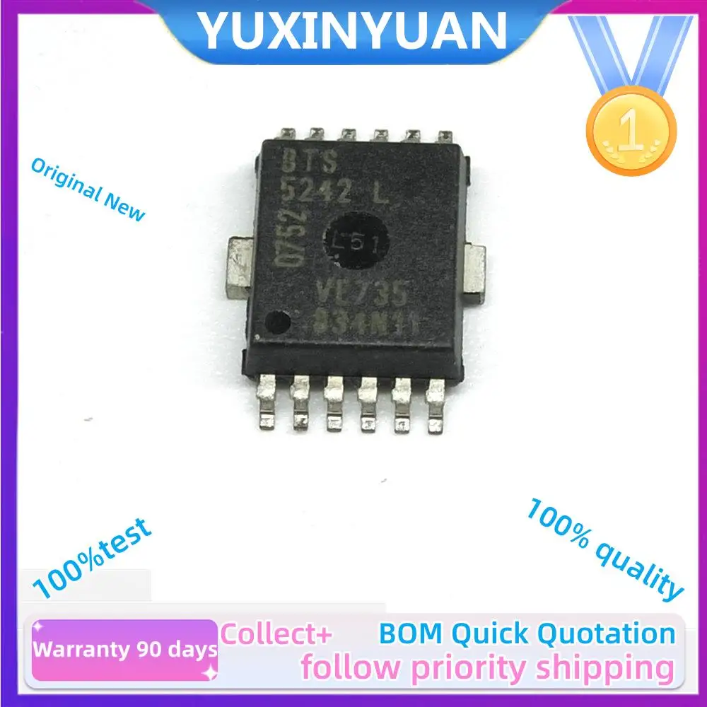

10PCS/LOT BTS5242-2L HSOP12 BTS5242L IC IN STOCK