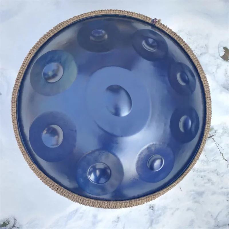 Заводской набор музыкальных инструментов 1 шт. 10 нот 55 см 440 Гц HandPan D маленький