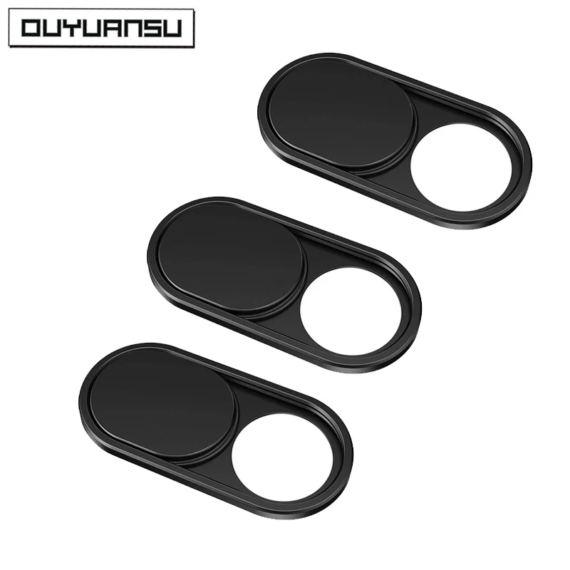 3 шт. ультратонкий металлический чехол для веб-камеры