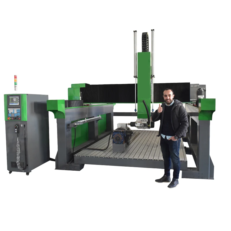 Cnc foam cut 4 axis 5 осевое оборудование с ЧПУ EPS 1325 cnc router для 3d от Jinan |
