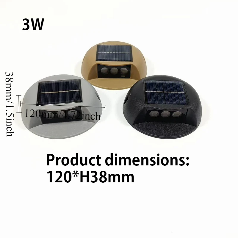 Фото Хит продаж: оптовая продажа светодиодных солнечных дорожных светильников (LED Solar Road Stud), водонепроницаемые, для освещения дорожек, подъездных путей, садов, парков, автомагистралей, улиц, светильники-шипы №3