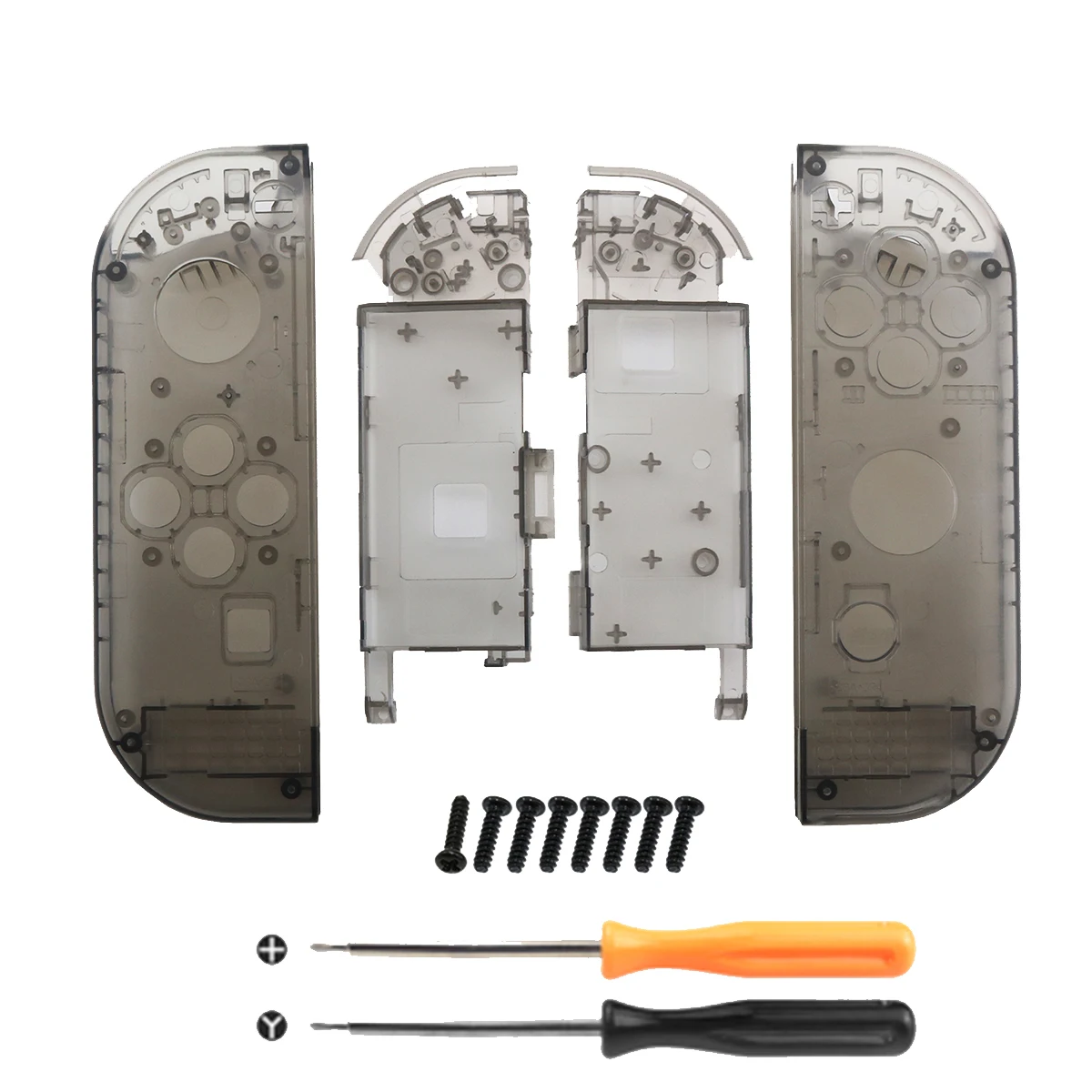 Прозрачный пластиковый корпус YuXi на заказ сменный чехол и средняя рамка для