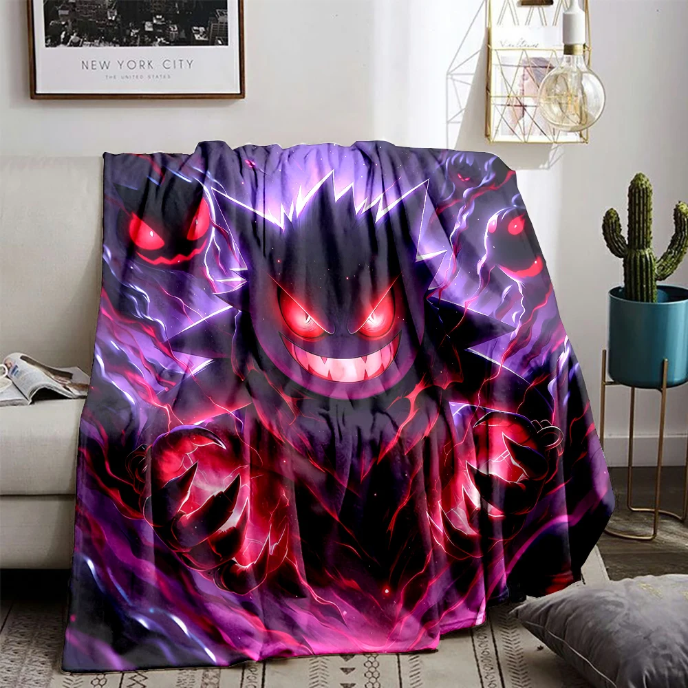 

MINISO Pokemon Gengar одеяло микрофибра