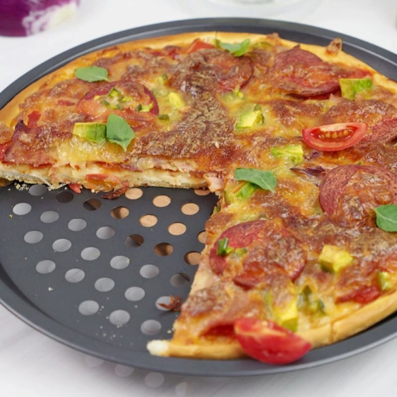 

10 Inches Flexible Silicone Cake Baking Mold Pan Rectangular High Density Airhole Nonstick Pizza Bread Loaf Making Mould