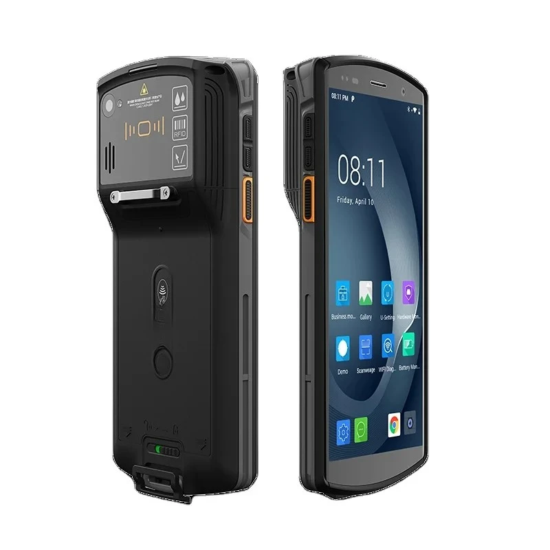 Фото DT50D Android 9.0 Прочный КПК Сканер штрих-кода Промышленный 4G Мобильный компьютер Ручной терминал считыватель идентификаторов №1
