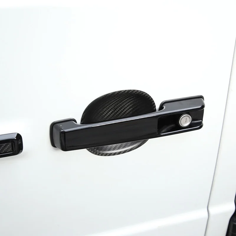 Внешняя дверная ручка из углеродного волокна отделка чаши фотообложка для Mercedes