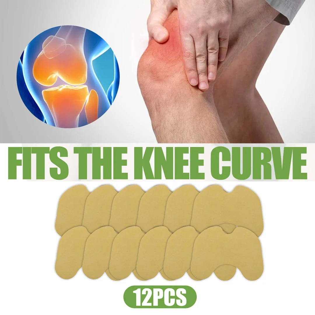 

24 Pcs Knee Relief Patches Wormwood Extract Extract Joint Ache Pain Relieving Sticker Pad Arthritis Body Patch Health