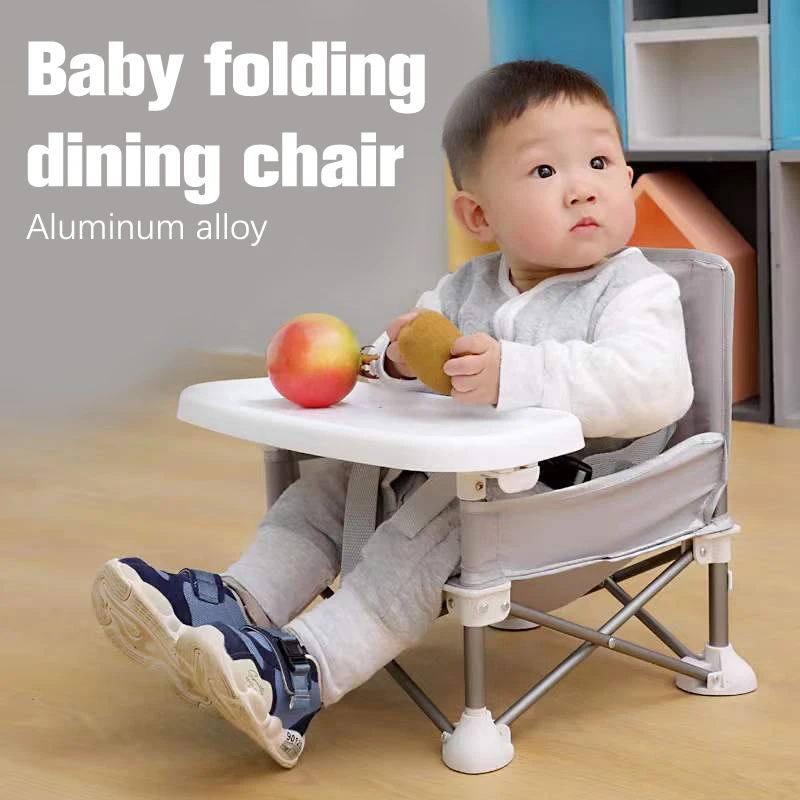 Mini Folding Portable High Chair For Infants Toddlers Kids F