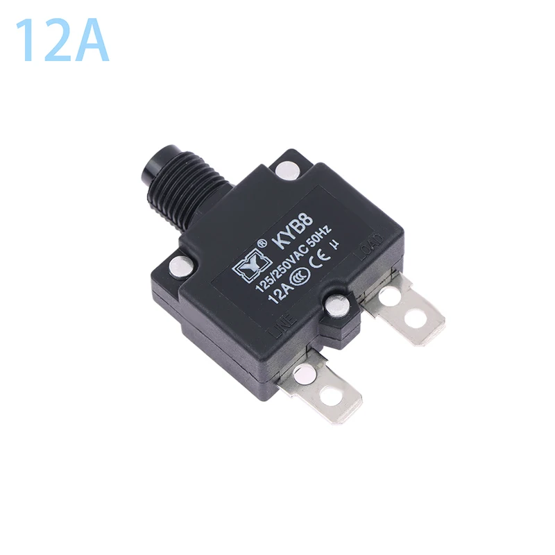 Автоматический выключатель HUXUAN KYB8 черный 125/250В 3A 8A 12A 16A 20A