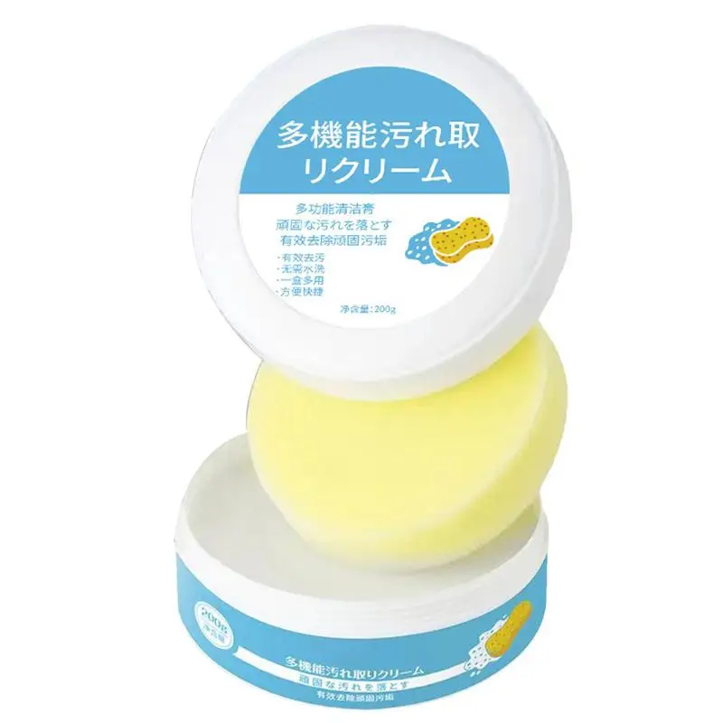 

All Purpose Cleaning Paste Sneaker Shoe Cleaner Cleaning Cream Deep Inside The Fiber Effectively Dissolves Dirt Diaphragm Design
