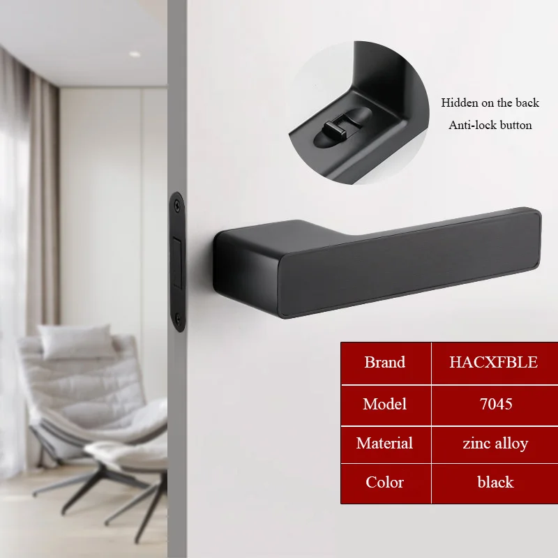 

HACXFBLE Бесшумный магнитный дверной замок 7045/7046/7045C/7046C/7046B