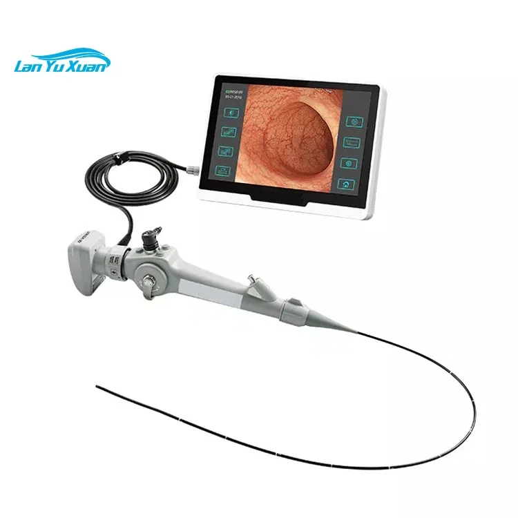 YSVET-EC150H 1500 мм с 10 1 дюймовым сенсорным экраном портативный видеоэндоскоп