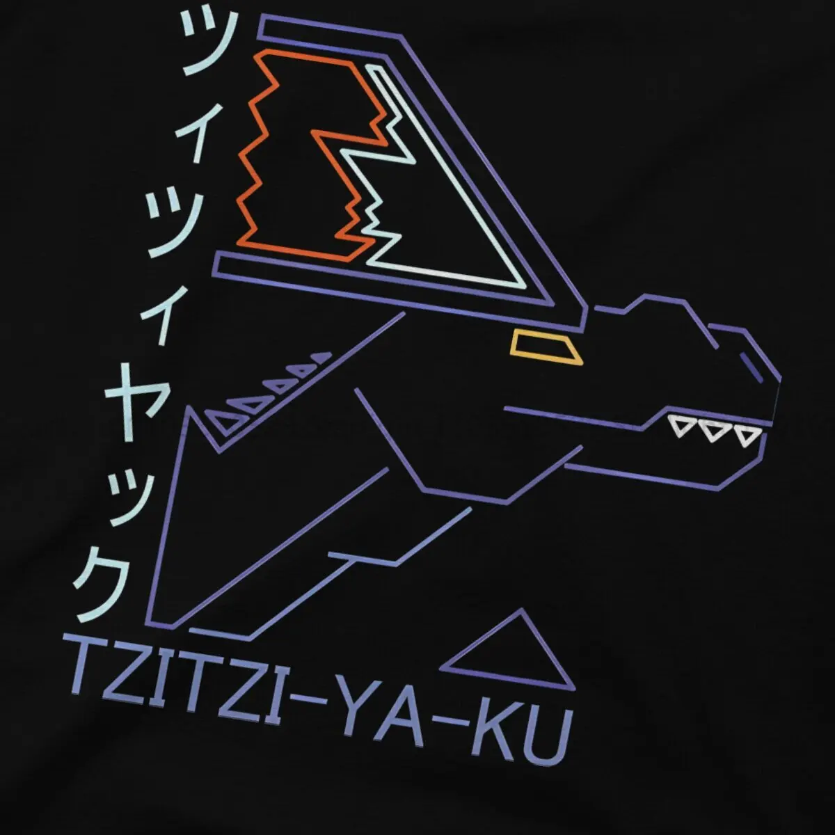 Футболка Tzitzi-Ya-Ku для отдыха с изображением монстра мира охотника летняя футболка