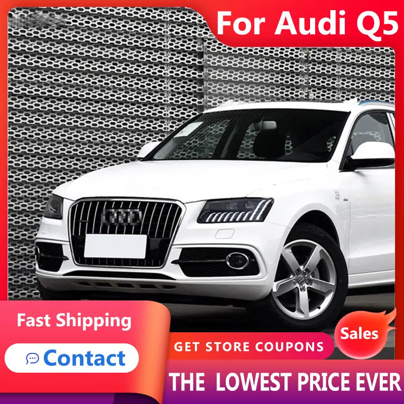 Автомобильная передняя фара для Audi Q5 фары 2009-2018 Fiesta светодиодная Стайлинг