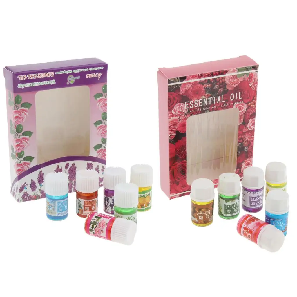 ,   Essential Oil Gift Set For Office And Home Study Yoga Spa, 3ml