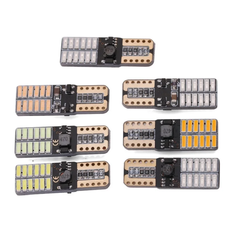 

Teeze 2 шт. T10 W5W светодиодный светильник Canbus 12V 4014 SMD 7000k белый автомобильный сигнальный светильник внутренний купол для чтения клиновидная боко...