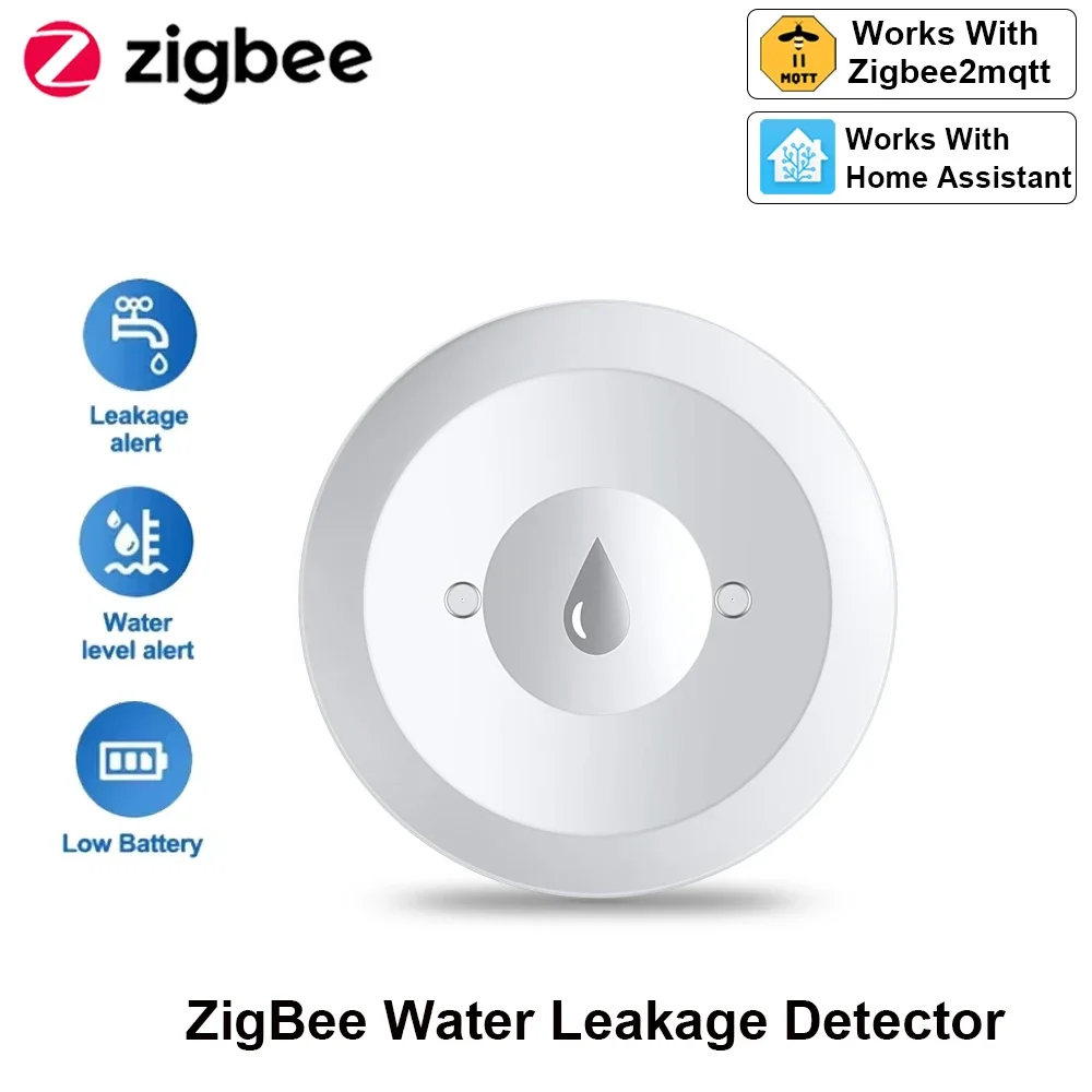 

Zigbee датчик протечки воды для кухни/ванны