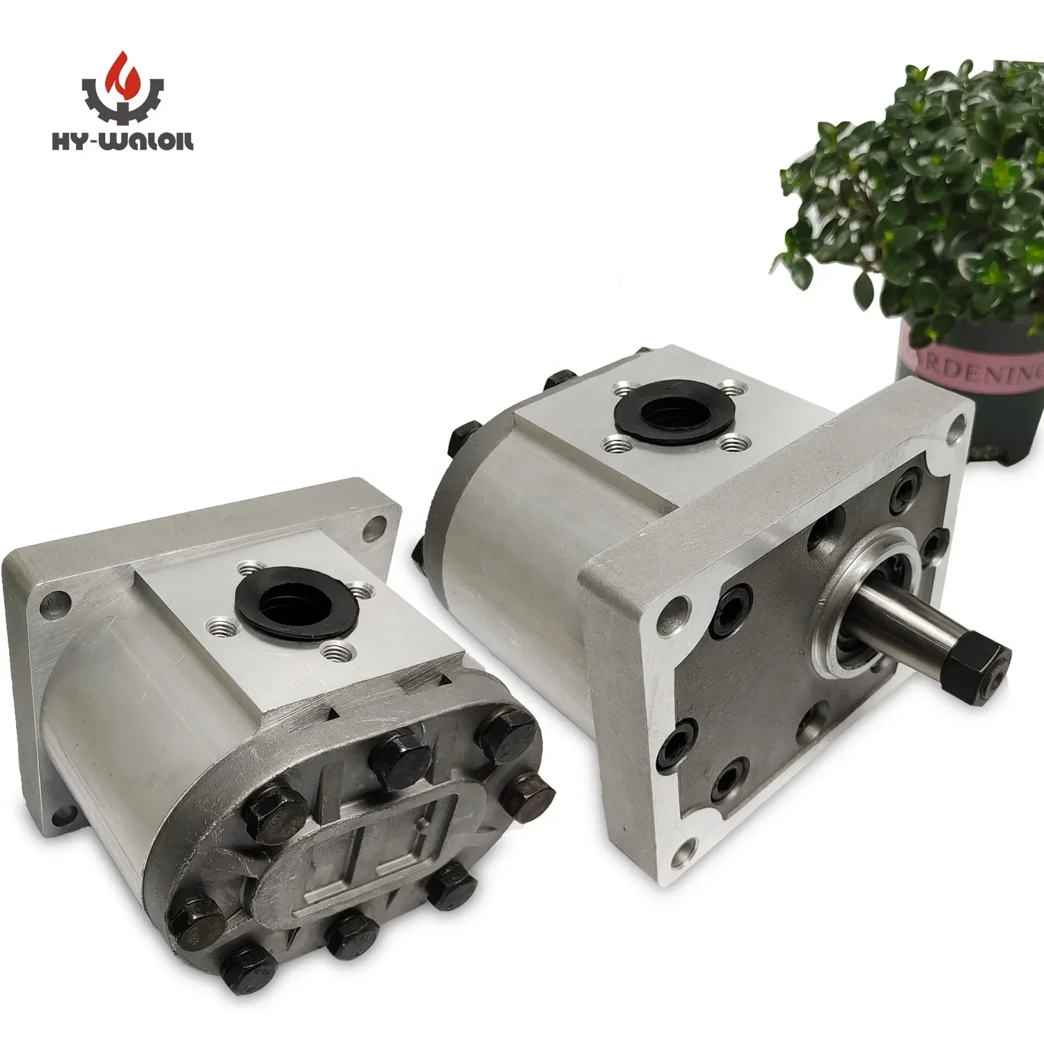 Фото Гидравлический шестеренчатый насос Hy-waloil High Pressure Hydraulic Gear Pump Side Plate 20 для экскаватора, 160 бар, 16 л/мин, 11,0 мл/об, 15*12*18 №3