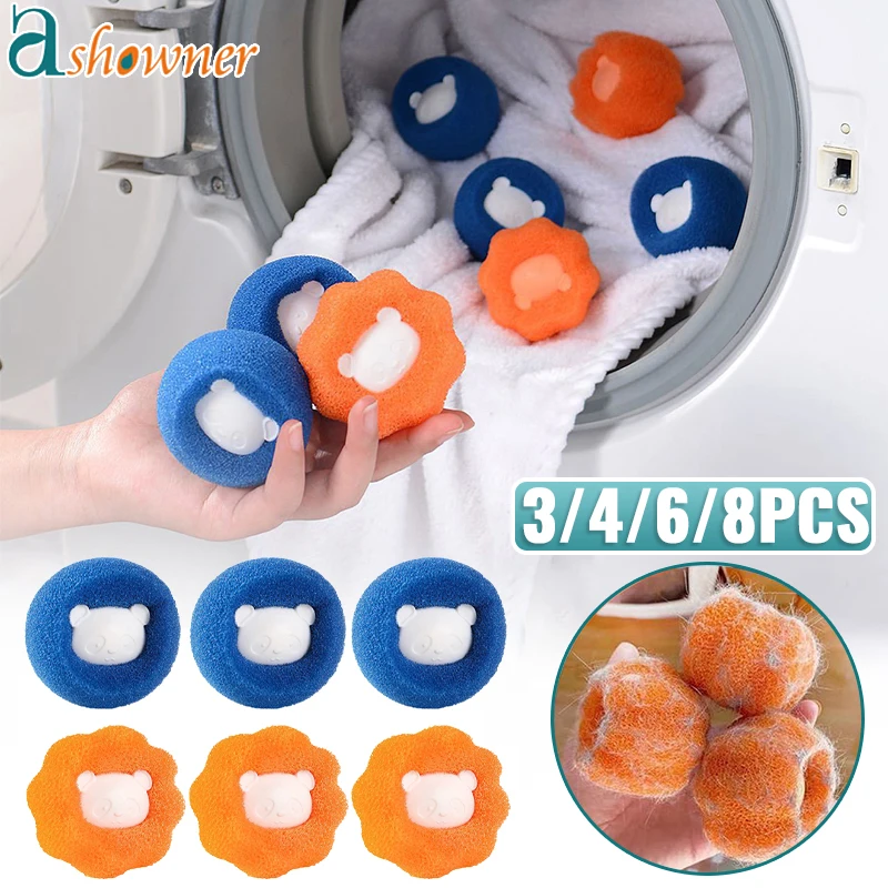 

Washing Machine Laundry Balls Reusable Laundry Home Laundry Clothes Cleaning Tools Removal Hair Balls Lint Trap Dryer Balls