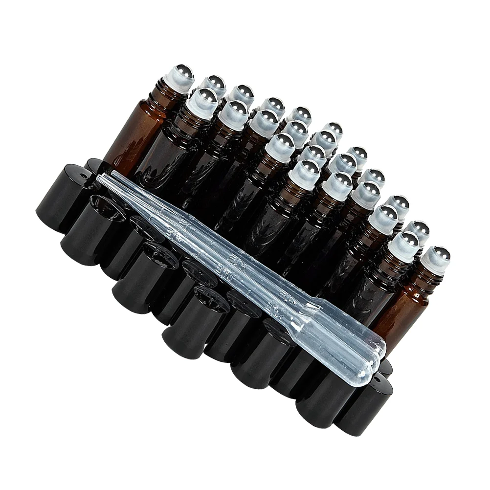 

Clear Empty Bottles Eye Dropper Glass Amber Roller Bottle Sample Bottles Amber Glass Dropper Bottles Lip Gloss Roller Bottles