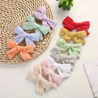 solid color baby bows hair clips toddler hooks for girls pins kids hairclip cute child accessories girl clip hairgrips wholesale