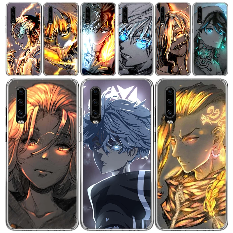 

Прозрачный мягкий чехол для телефона с рисунком Токийского аниме, чехол для Huawei P30, P40, P50, P20, P10 Lite, Mate 40, 30, 20, 10 Pro, индивидуальный чехол с принтом