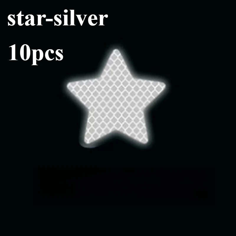 

10/12 шт. автомобильные светоотражающие наклейки, светоотражающие автомобильные звезды, светоотражающие наклейки, лента безопасности, наклейки на бампер, защитные полосы, автомобильные аксессуары