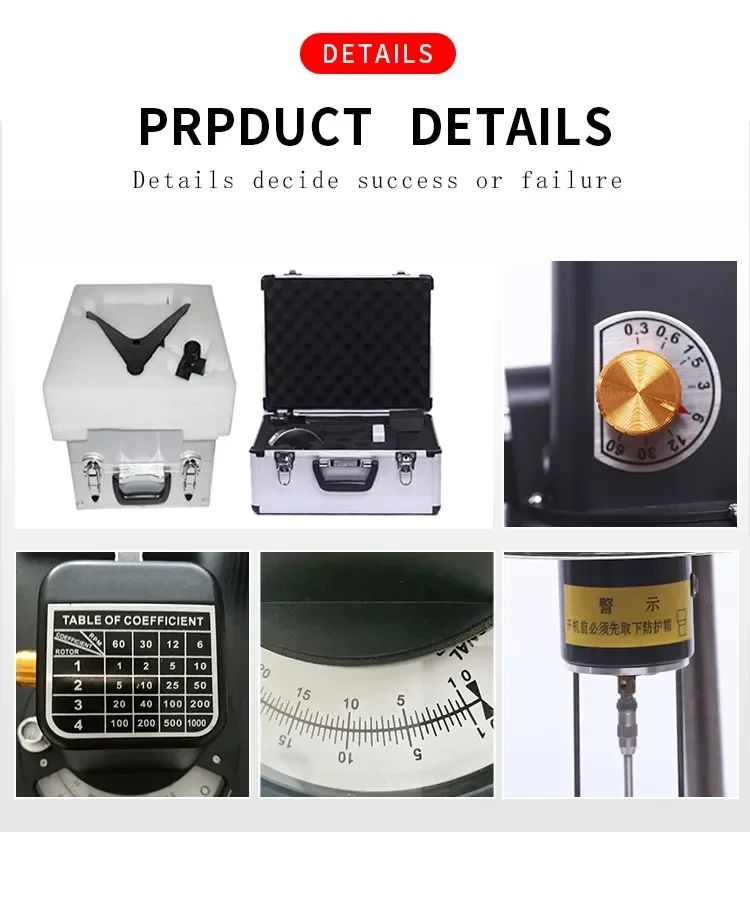 Veidt Weighing NDJ-5S Lab Цифровой ротационный вискозиметр Brookfield для косметического