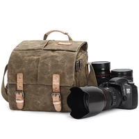 professional dslr camera bag waterproof photography single shoulder messenger bag camera case for sony canon nikon lens bag