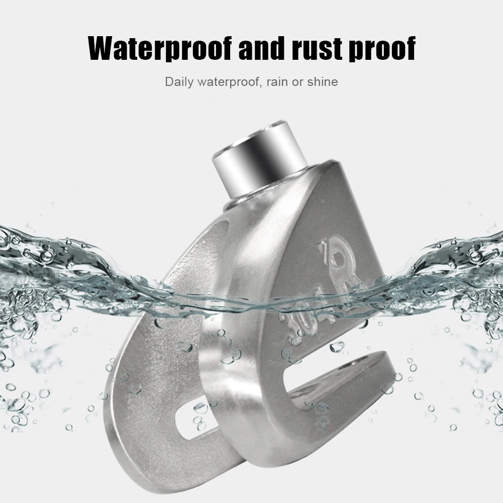 

Замки дискового тормоза из нержавеющей стали, защитные аксессуары для горного велосипеда, мотоцикла, скутера, замок дискового диска