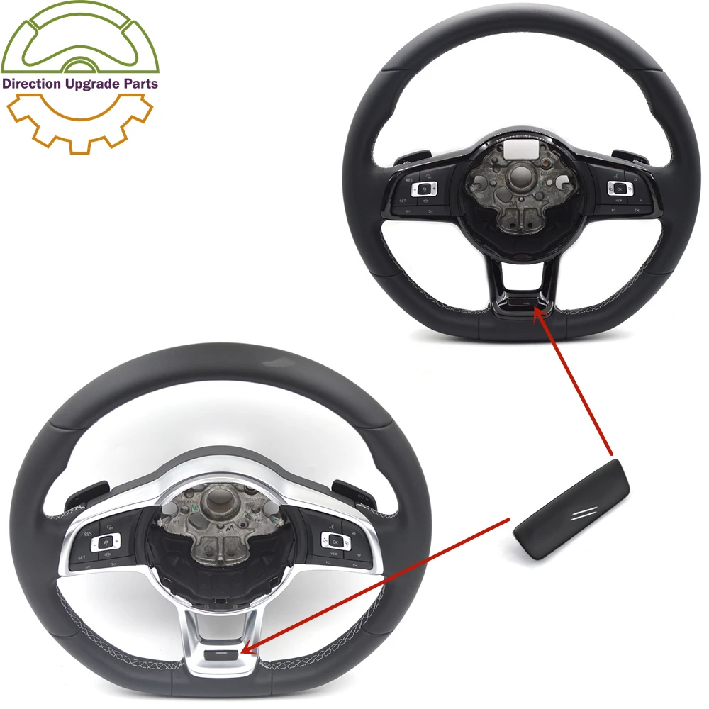 

Для R новый логотип для 7 поколения MQB R Line руль логотип эмблема Bedge