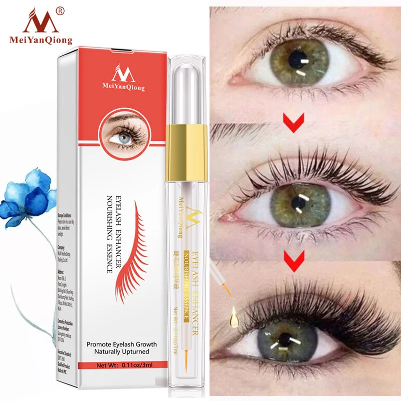 Natural Eyelash Growth Liquid Enhancer Eyelash Growth Serum Longer Thickening Lengthening Volume Eyelash Growth Nutrient Essence