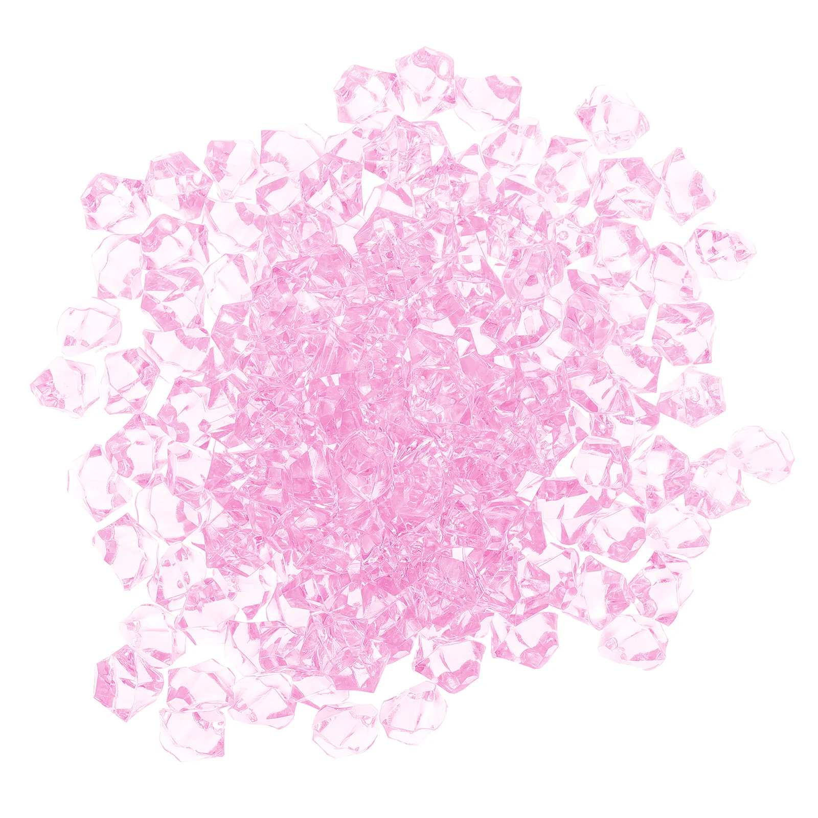 

Ice Acrylic Cubesfakecrystals Vase Crushed Diamonds Diy Table Artificial Filler Clear Crystal Colored Treasure