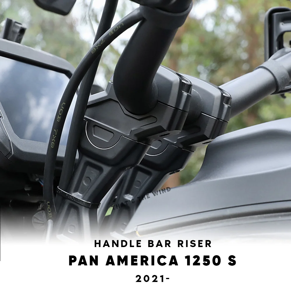 

Handle Bar Riser For Pan America 1250 S PanAmerica PA1250 PA 1250S Clamp Extend Handlebar Adapter Mount