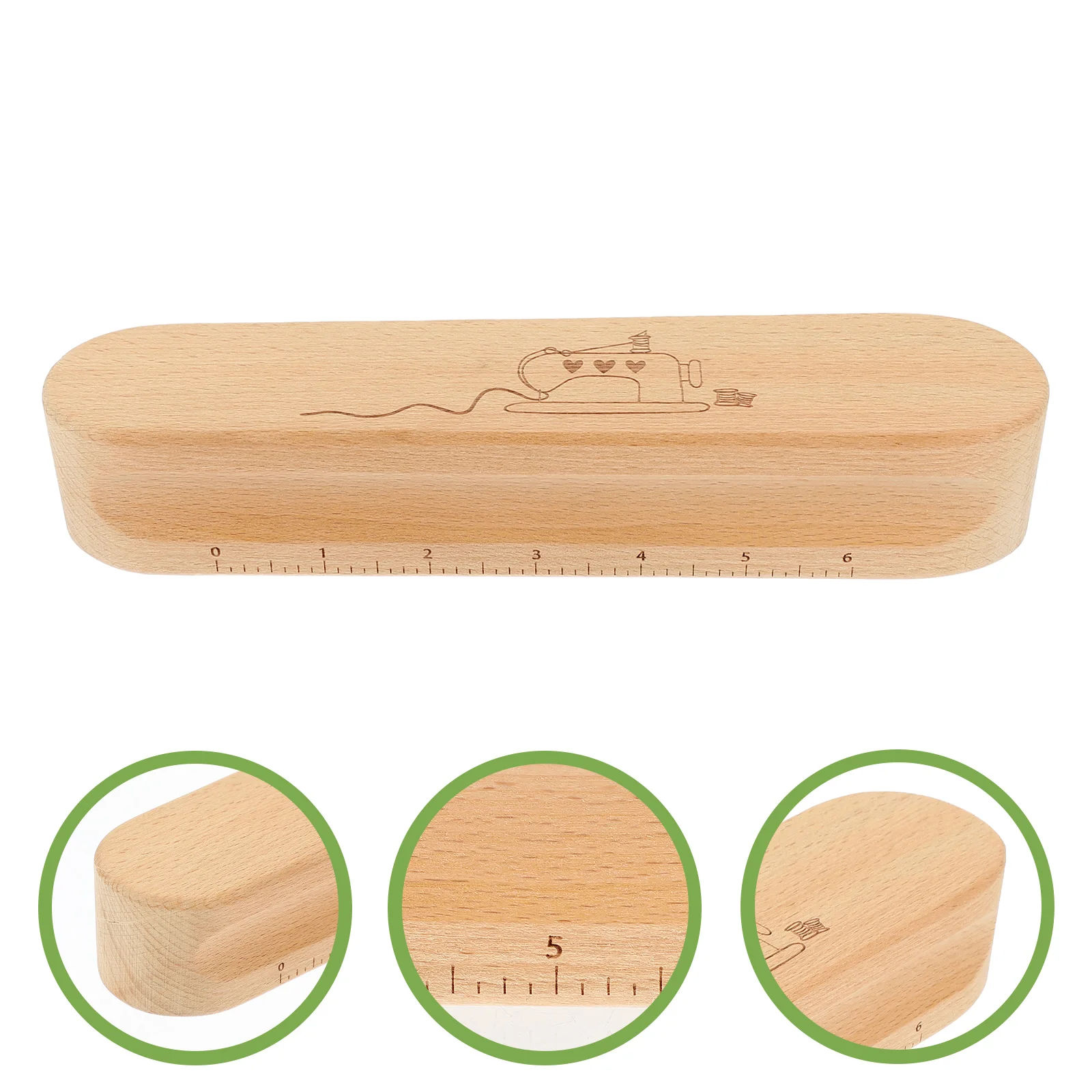 

Clapper Sewing Board Pressing Block Tool Wood Wooden Quilting Seam Tailor Tailors Embroidery Quilterscloth Flattening Press Diy
