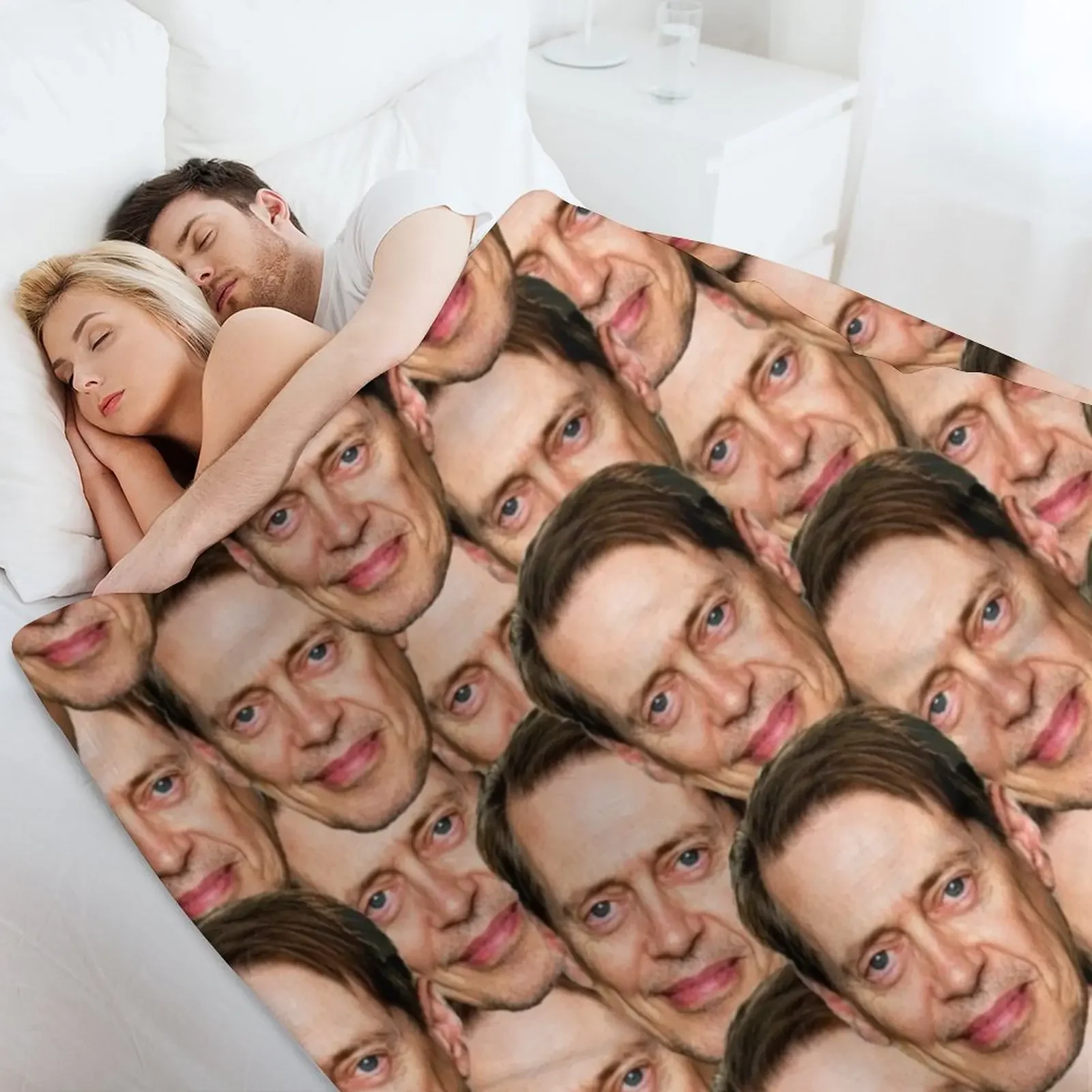 Steve Buscemi трендовый дизайн головы Плед Мягкий плед Очень большой Дизайнерские