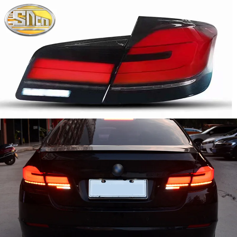 Car LED Taillight Tail Light For BMW F10 M5 520i 520d 530i 530d Rear Fog Lamp + Brake Lamp + Reverse + Dynamic Turn Signal
